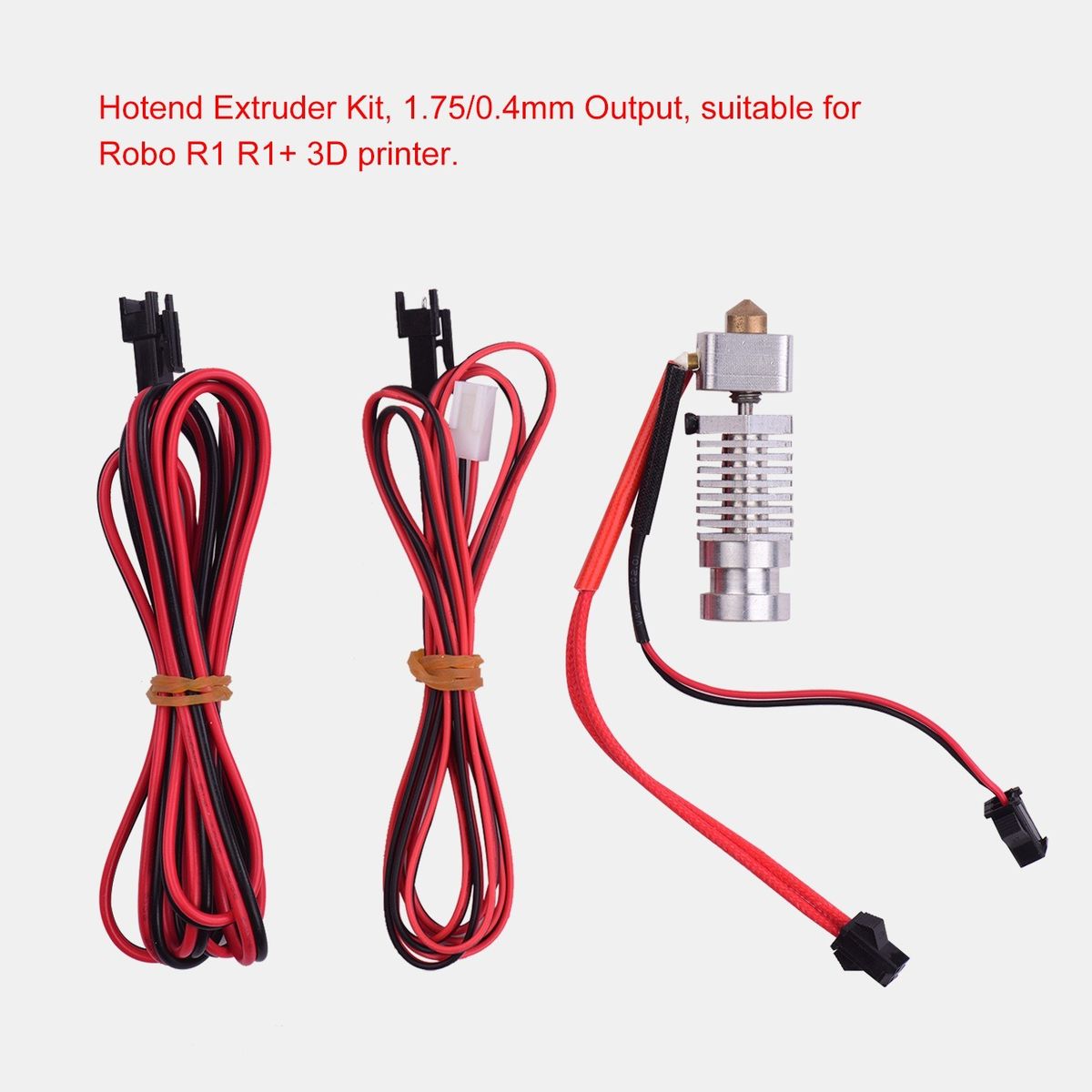 3D Printer All Metal Hotend Extruder Kit With Connection