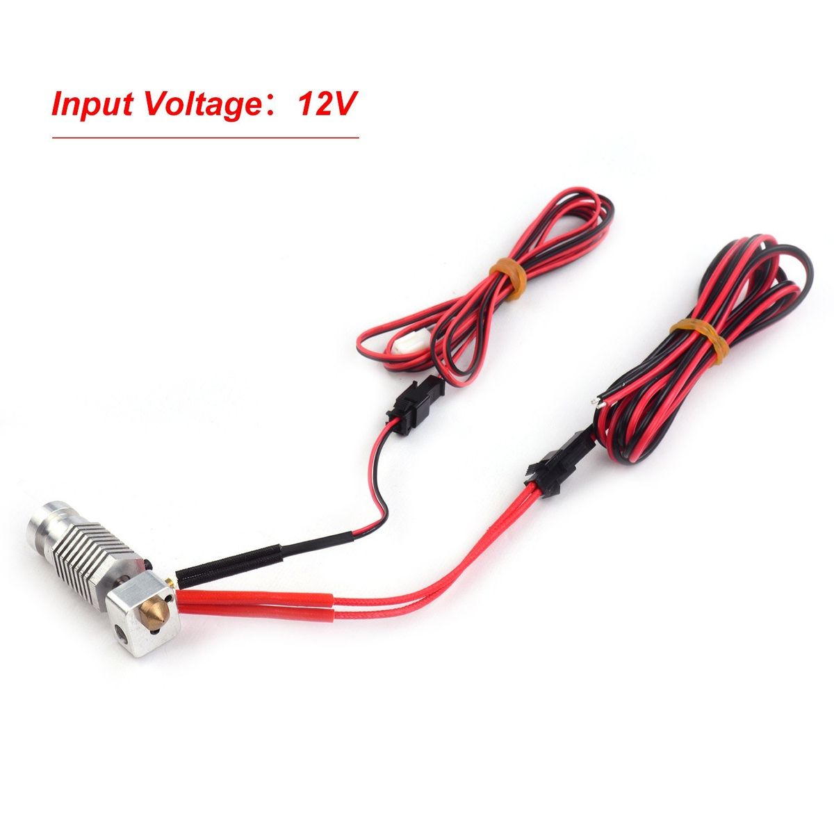 3D Printer All Metal Hotend Extruder Kit With Connection
