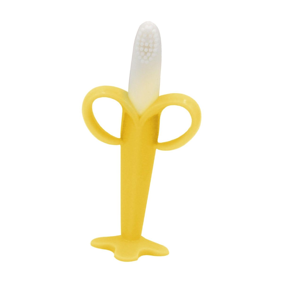 Banana Shaped Infant Chew Toy Soothe Baby Gums For Yellow