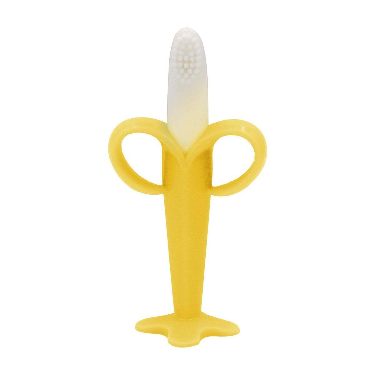 Banana Shaped Infant Chew Toy Soothe Baby Gums For Yellow