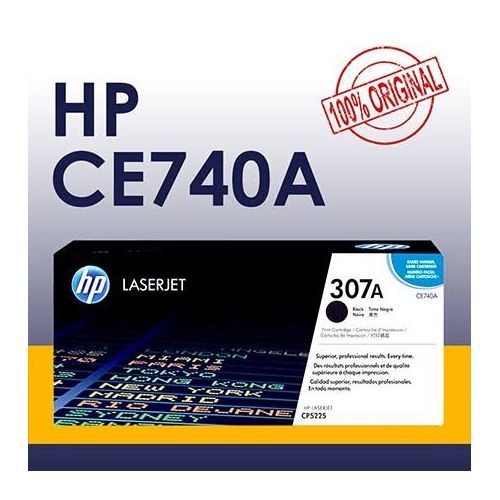 Hp 100%  ORIGINAL 307A Black LaserJet Toner Cartridge CE740a