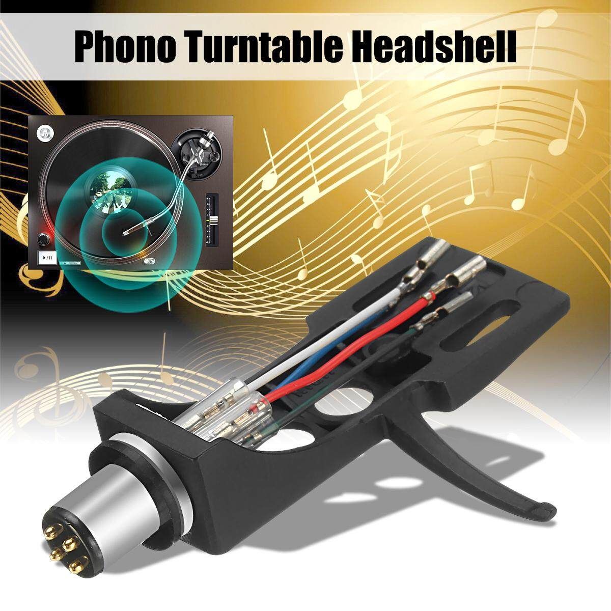 4pcs 7N Headshell Wires Set Silver Leads OFC Phono Cartridge Cables Replacement