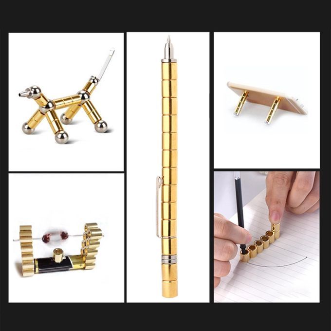 Multifuntional Polar Pen Drawing Ballpoint Magnetic Pen For Golden