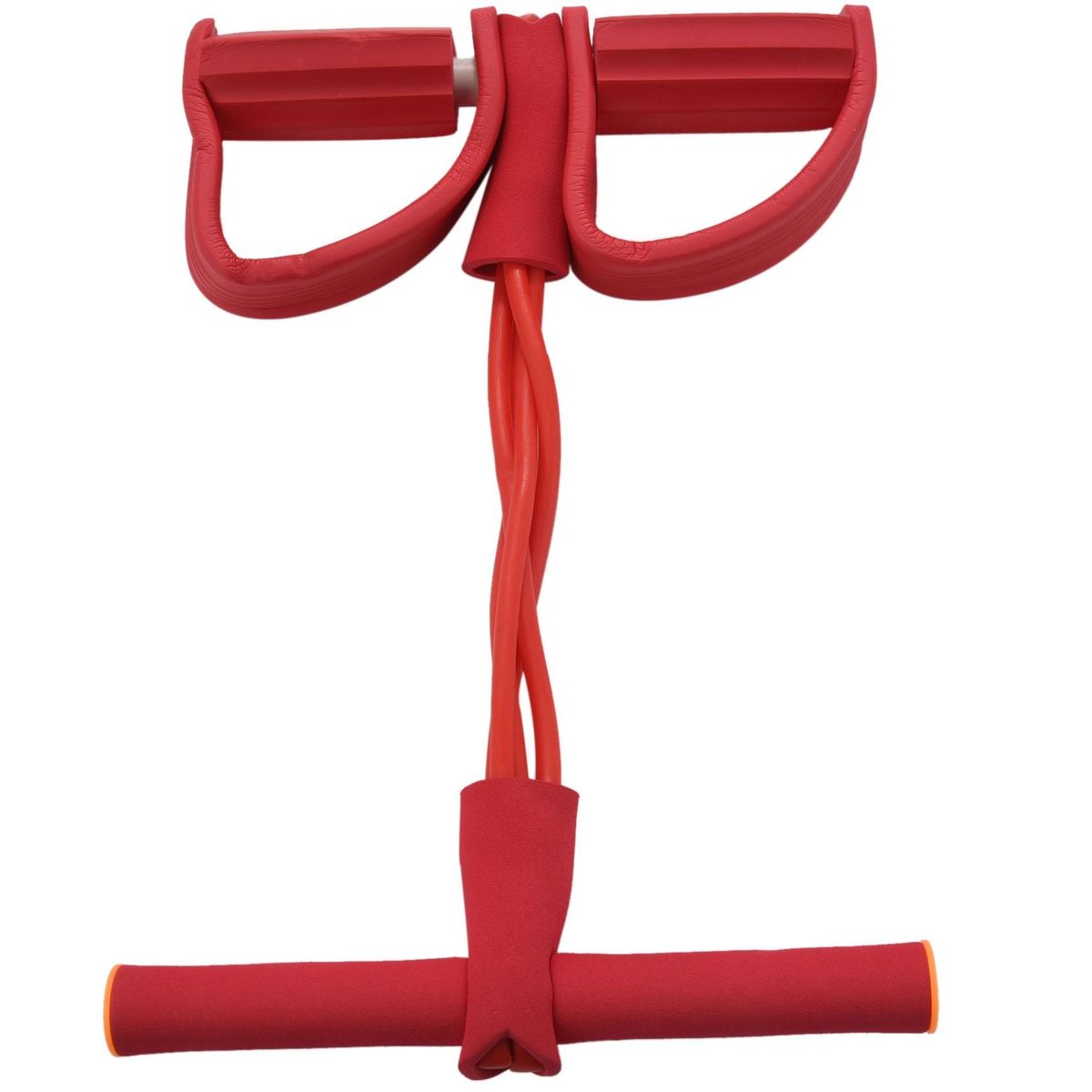 Fitness Equipment Four-Legged Pedal Puller Pedal Yoga Puller Abdominal Device Beauty Waist Body Fitness Equipment - Red