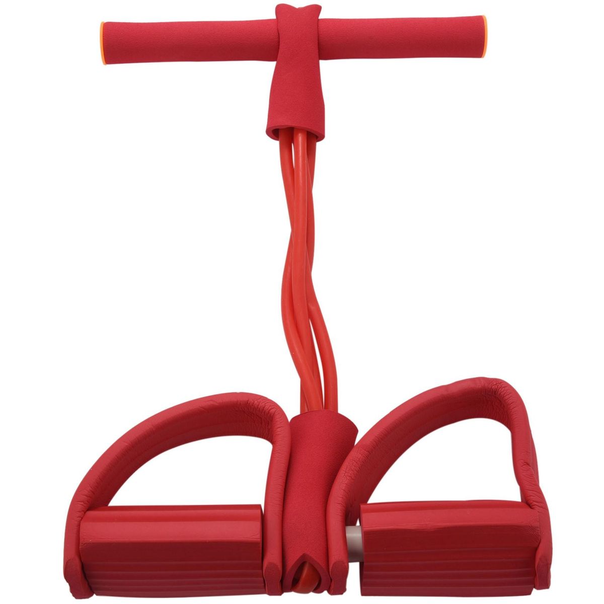 Fitness Equipment Four-Legged Pedal Puller Pedal Yoga Puller Abdominal Device Beauty Waist Body Fitness Equipment - Red