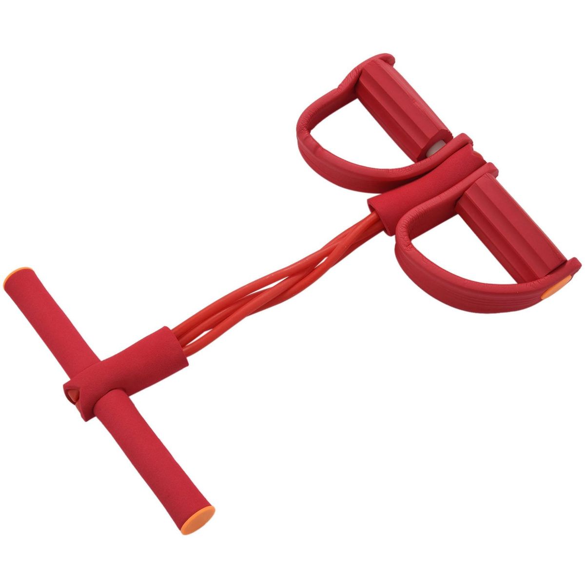 Fitness Equipment Four-Legged Pedal Puller Pedal Yoga Puller Abdominal Device Beauty Waist Body Fitness Equipment - Red