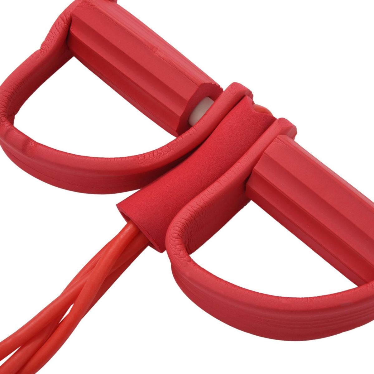 Fitness Equipment Four-Legged Pedal Puller Pedal Yoga Puller Abdominal Device Beauty Waist Body Fitness Equipment - Red