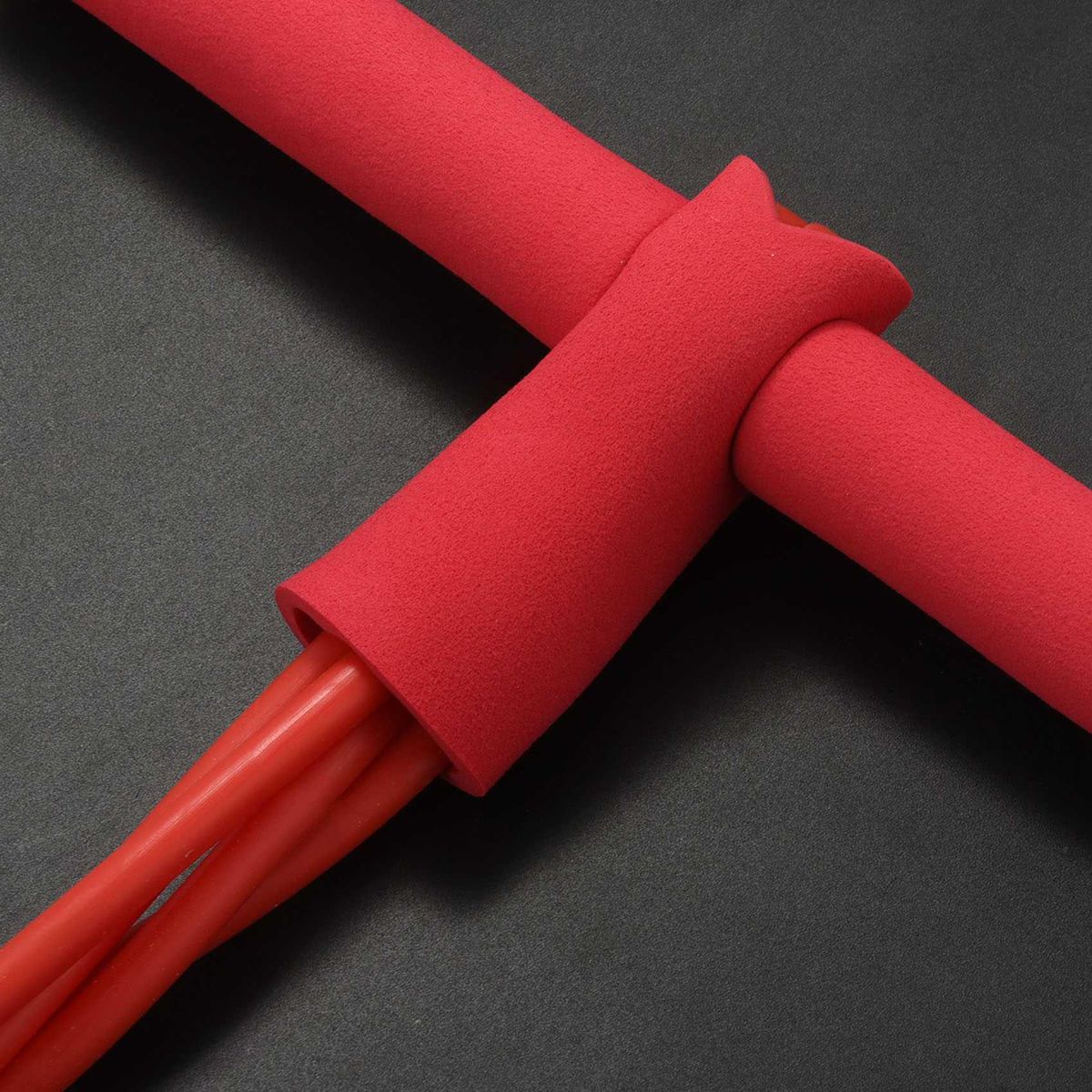 Fitness Equipment Four-Legged Pedal Puller Pedal Yoga Puller Abdominal Device Beauty Waist Body Fitness Equipment - Red
