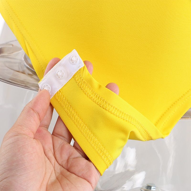 Neon Summer Body Top Summer Square Neck Basic Sleeveless Rompers Womens Jumpsuit Sexy Bodycon Bodysuit Women(#Yellow Bodysuit)