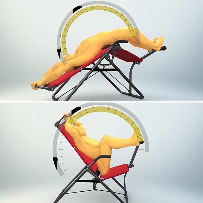 BACKLOUNGE 2-in-1 INVERSION ABDOMINAL MACHINE AND BACK PAIN RELIEF