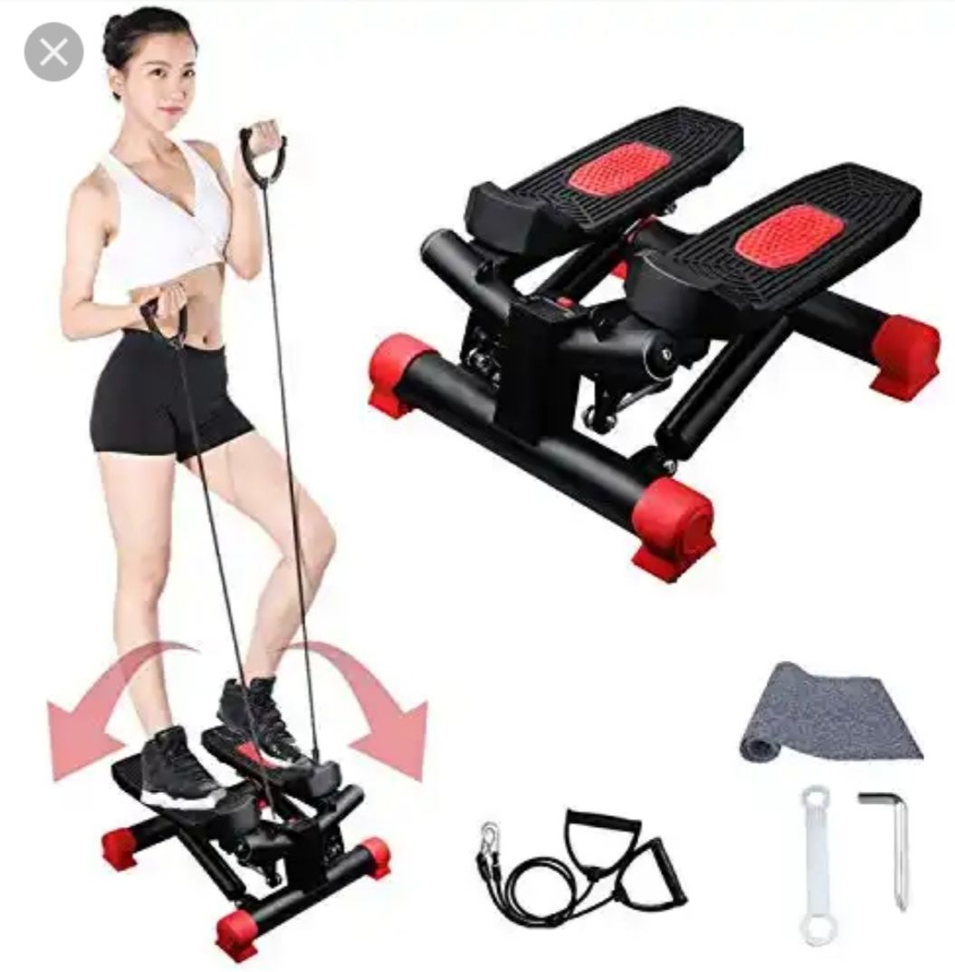 Mini Stepper For Stamina With Double Resistant Rope