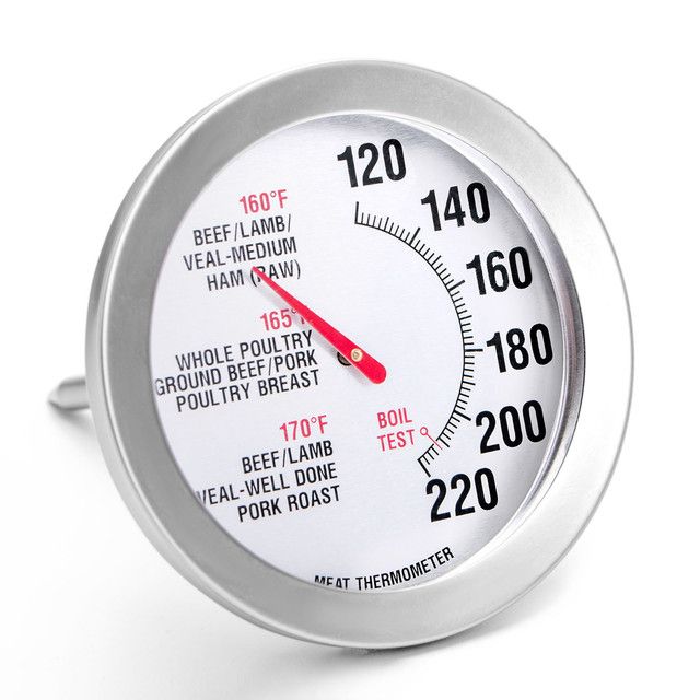1pc Digital Display Temperature Reader Kitchen Thermometer