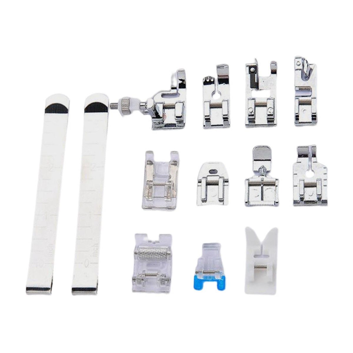 11 Pieces Durable Presser Foot Kit Sewing Machine Feet Set Low Shank