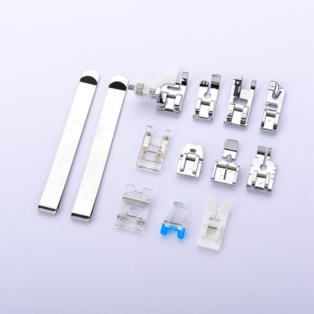 11 Pieces Durable Presser Foot Kit Sewing Machine Feet Set Low Shank