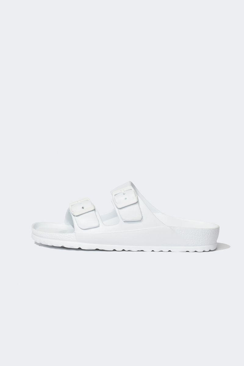 Woman Casual Slipper-Flipflop - White