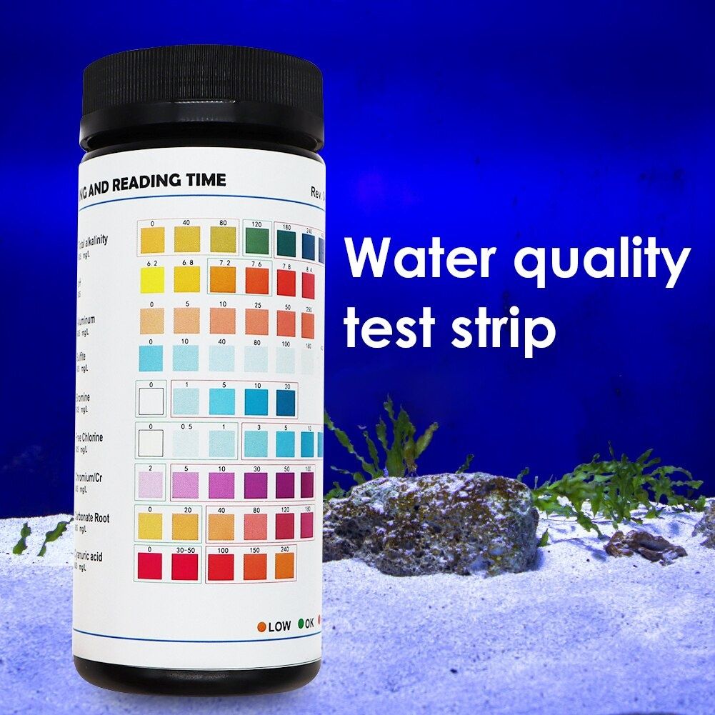 50pcs 14 In 1 Water Quality Test - PH Test Strips