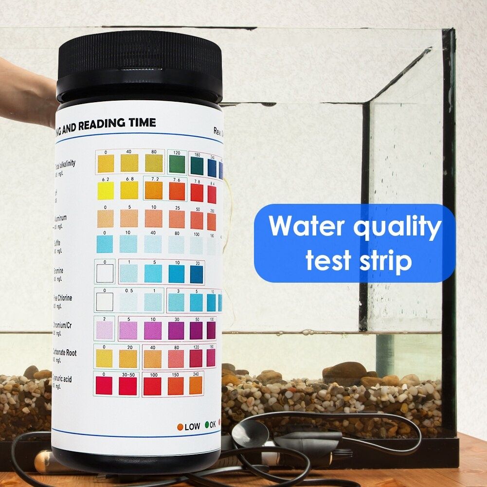 50pcs 14 In 1 Water Quality Test - PH Test Strips