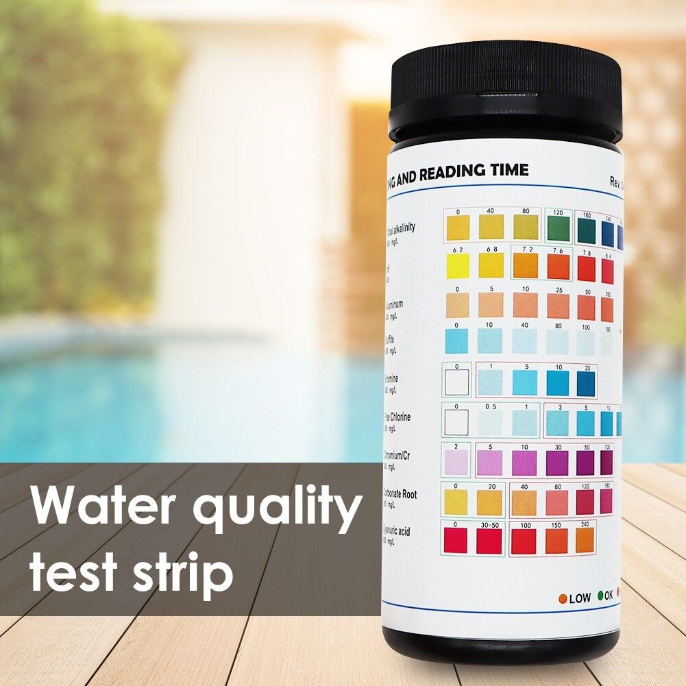 50pcs 14 In 1 Water Quality Test - PH Test Strips