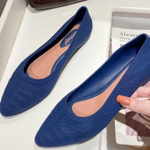 Waterproof Rain Boots Low-top Gelatin Jelly Shoes Non-slip Sandals Blue