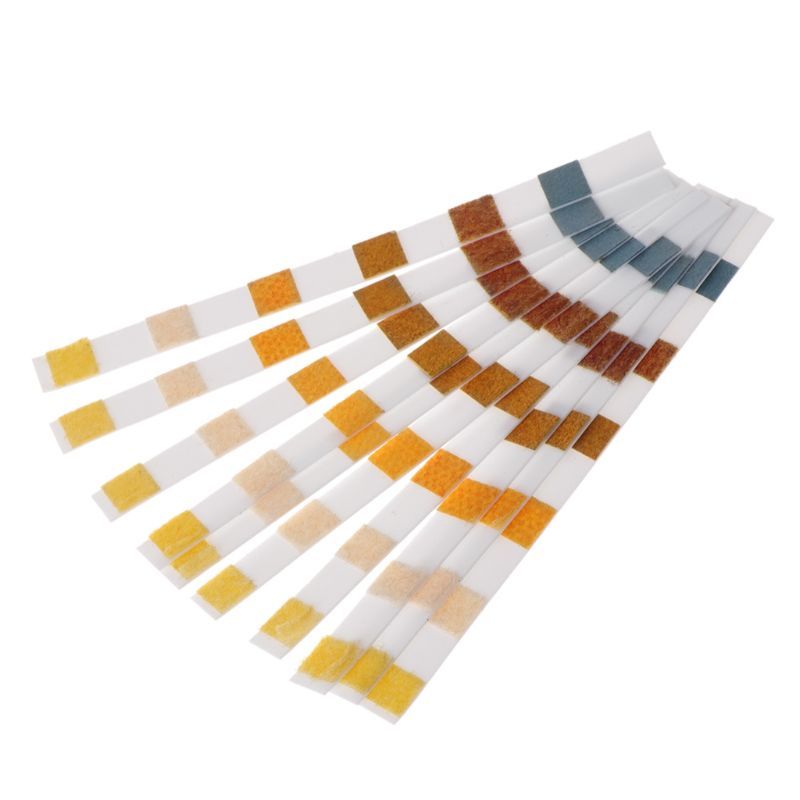 50pcs 6 In 1 SPA Water Quality Test Strips Pond Test Paper Chlorine PH Alkalinity Water Hardness Meter For Swimming Pool