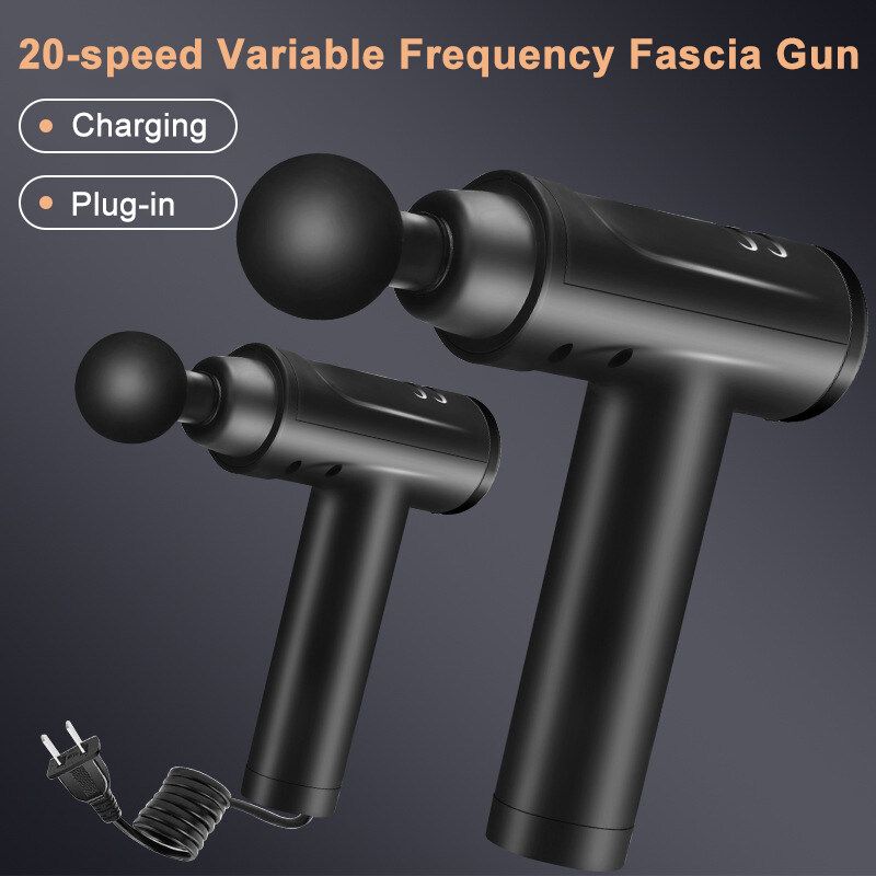 8 Heads LCD Massage Tool Percussion Massager Muscle Relaxing Deep Tissue Training Type 2