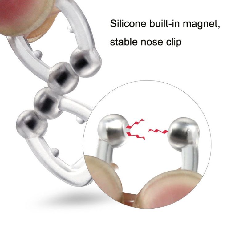 10 PCS Silicone Magnetic Snoring Stopper