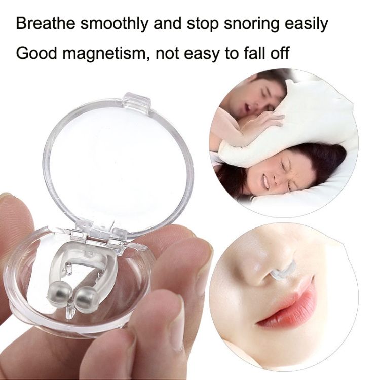 10 PCS Silicone Magnetic Snoring Stopper