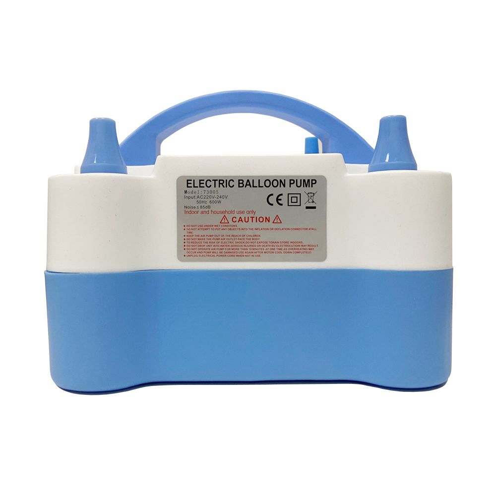 Balloon Air Pump 220V Electric High Power Two Nozzle Air Blower Balloon Inflator Pump Fast