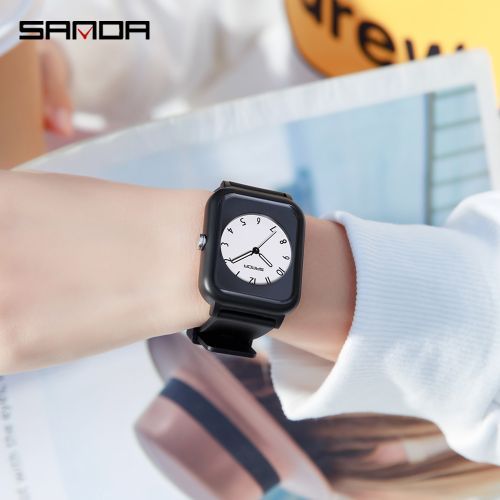 Sanda Fashion Casual Watch For Women Waterproof Quartz Wristwatch 6127