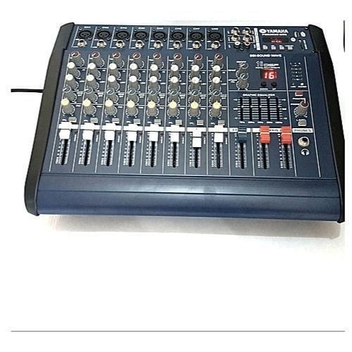 8 Channel Mixer With Inbuilt Amplifier - 8 Channel Powered Mixer With Bluetooth - Usb