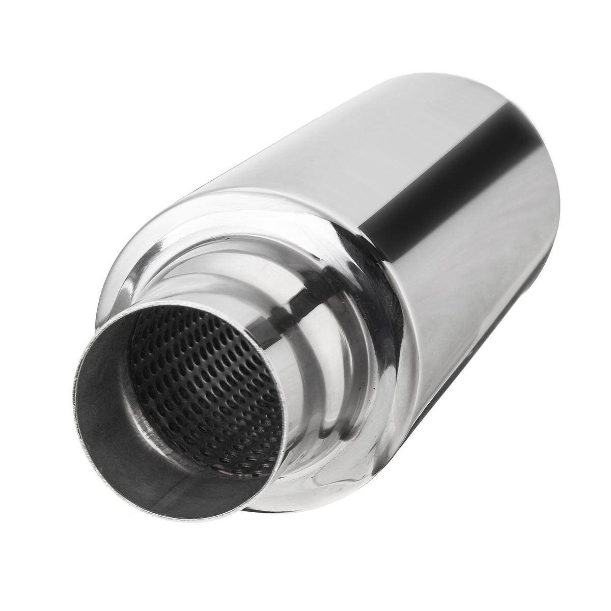 2" Inlet/Outlet Performance Muffler Exhaust / Resonator 12" Inch Overall