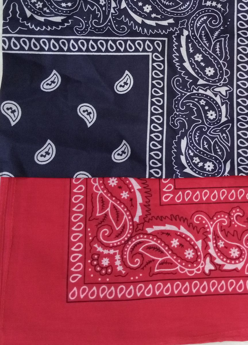 2 In 1  Bandana Scarf  For Head Neck Bands & Handkerchief