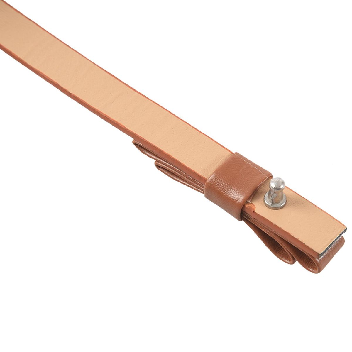 Gis Ladies Skinny Narrow Belt Double Bowknot Dress