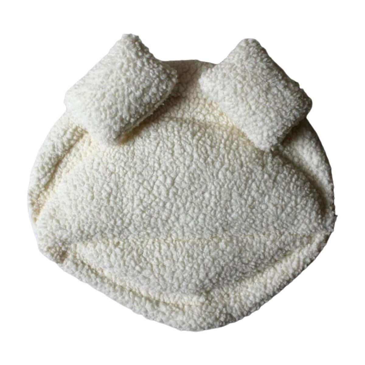 Newborn Photography Props Basket Filler Background Blanket White