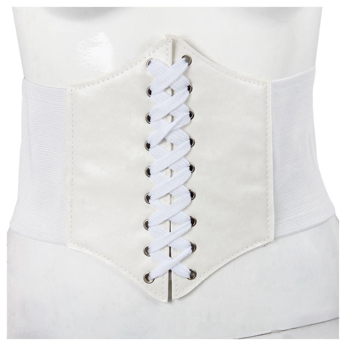 Fashion Women Wide Waist Waistband Belt Corset Elastic