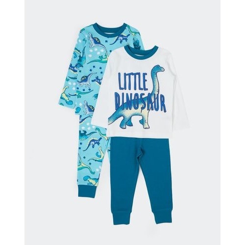 Little Dinosaur Pyjamas- Pack Of 2