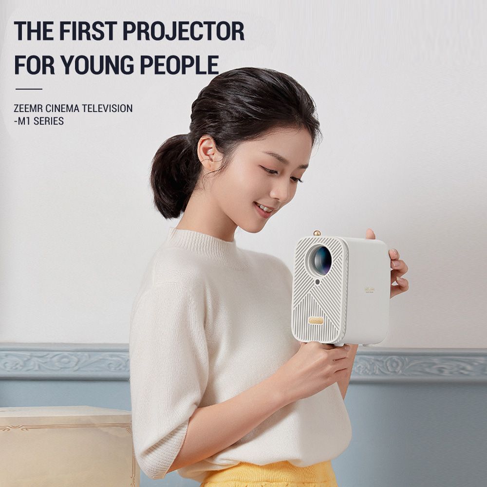ZEEMR MINI Projector M1 Home Theater Conference Bedroom