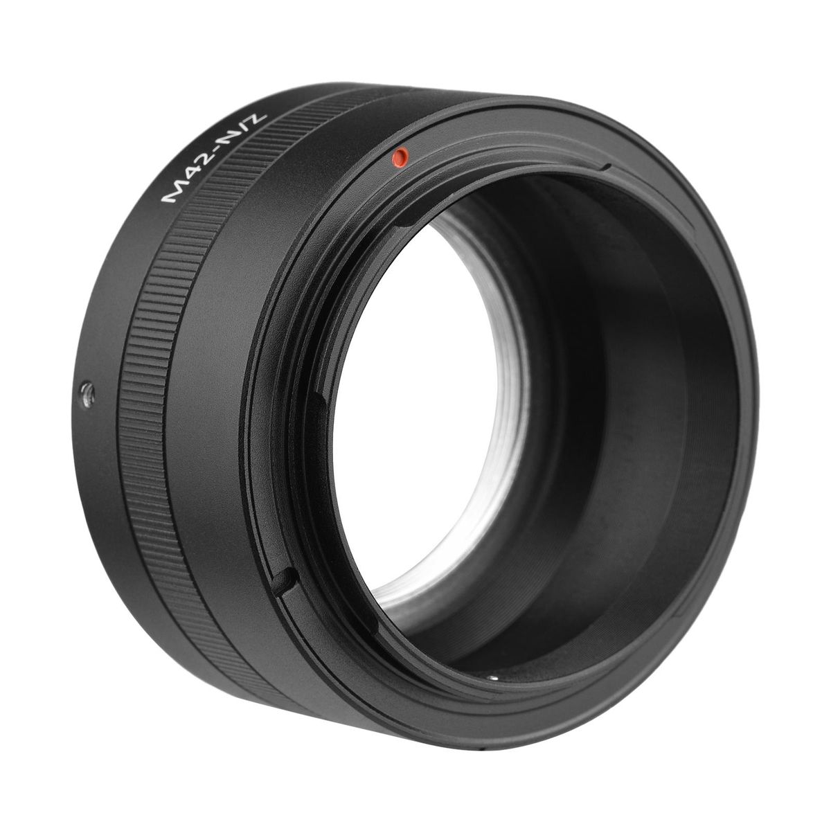 Manual Lens Mount Adapter Ring Aluminum Alloy for M42-Mount Lens to Nikon Z5/Z6/Z7/Z50 Z-Mount Mirrorless Camera