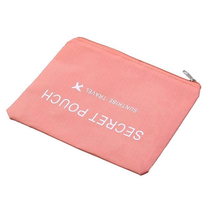 6 P S/Set Square Travel Luggage Storage Bags  Lothes Organizer Pou H  Ase-Watermelon Red