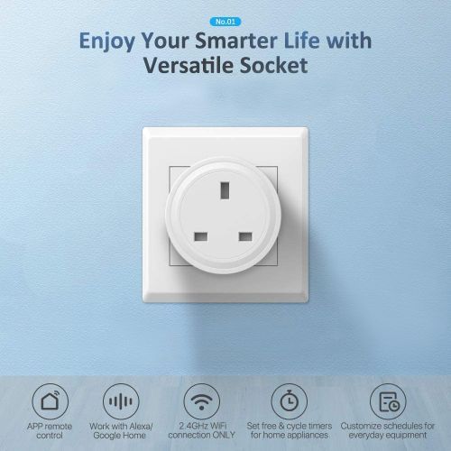 UK Smart Wireless Plug/Socket Remote Controlled