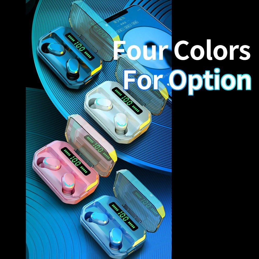 M8 Wireless BT Earphone With LED Power Display Mini Design