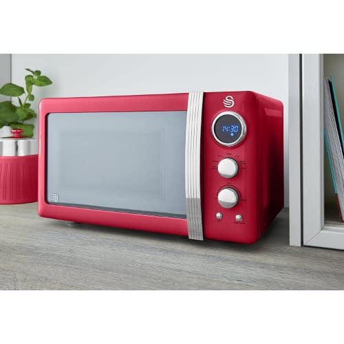 Retro Manual Microwave - 20 Litres - 800 W