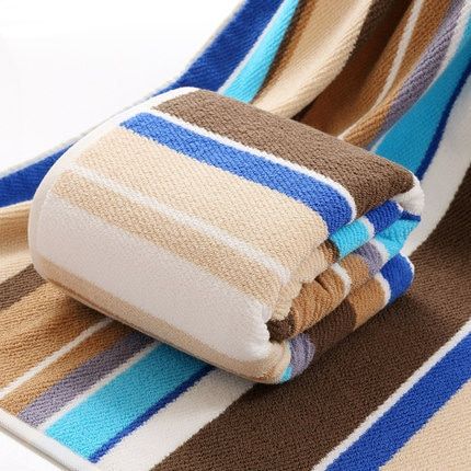 2018 New 100% Cotton 720g  Large Size 180*90cm Striped