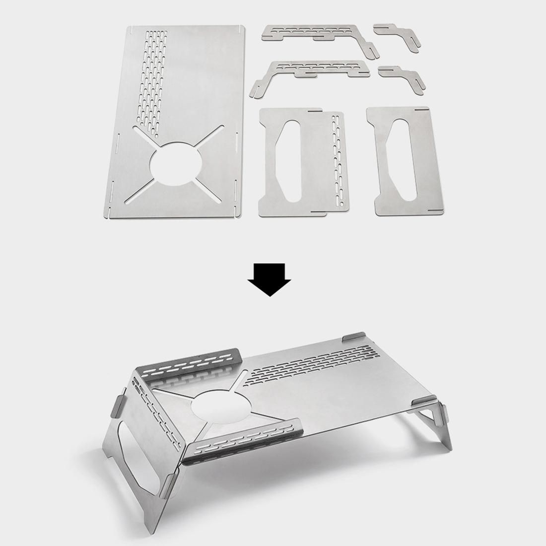 Folding Camping Stove Table Mini Portable Outdoor Hiking