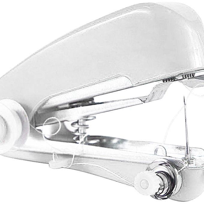 Handheld Sewing Machine Cloth Sewing Machine Needlework Tools White