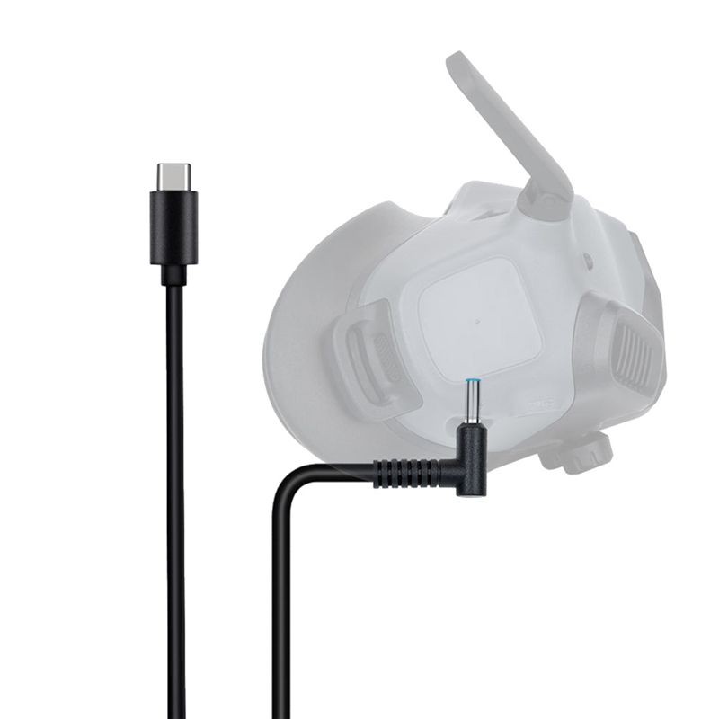 130CM Battery Connection Line for FPV Avata Goggles V2 Charging Line Power Flying Goggles Cable Drone Accessories