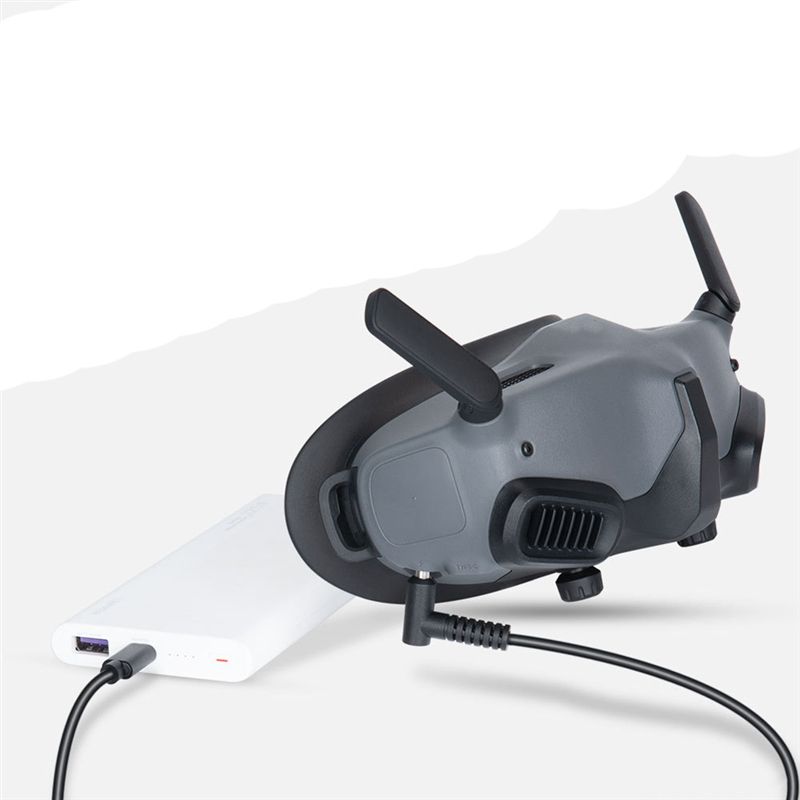 130CM Battery Connection Line for FPV Avata Goggles V2 Charging Line Power Flying Goggles Cable Drone Accessories