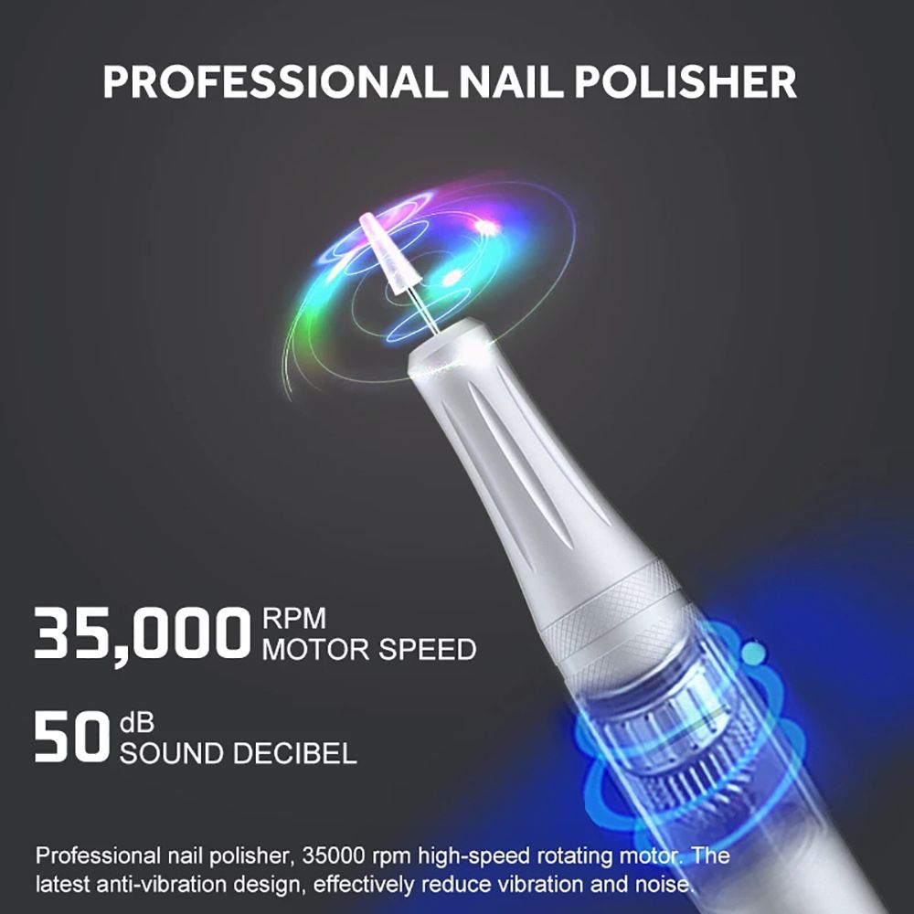 Nail Drill Machine Tools Electric Nail Art Polish Grinding