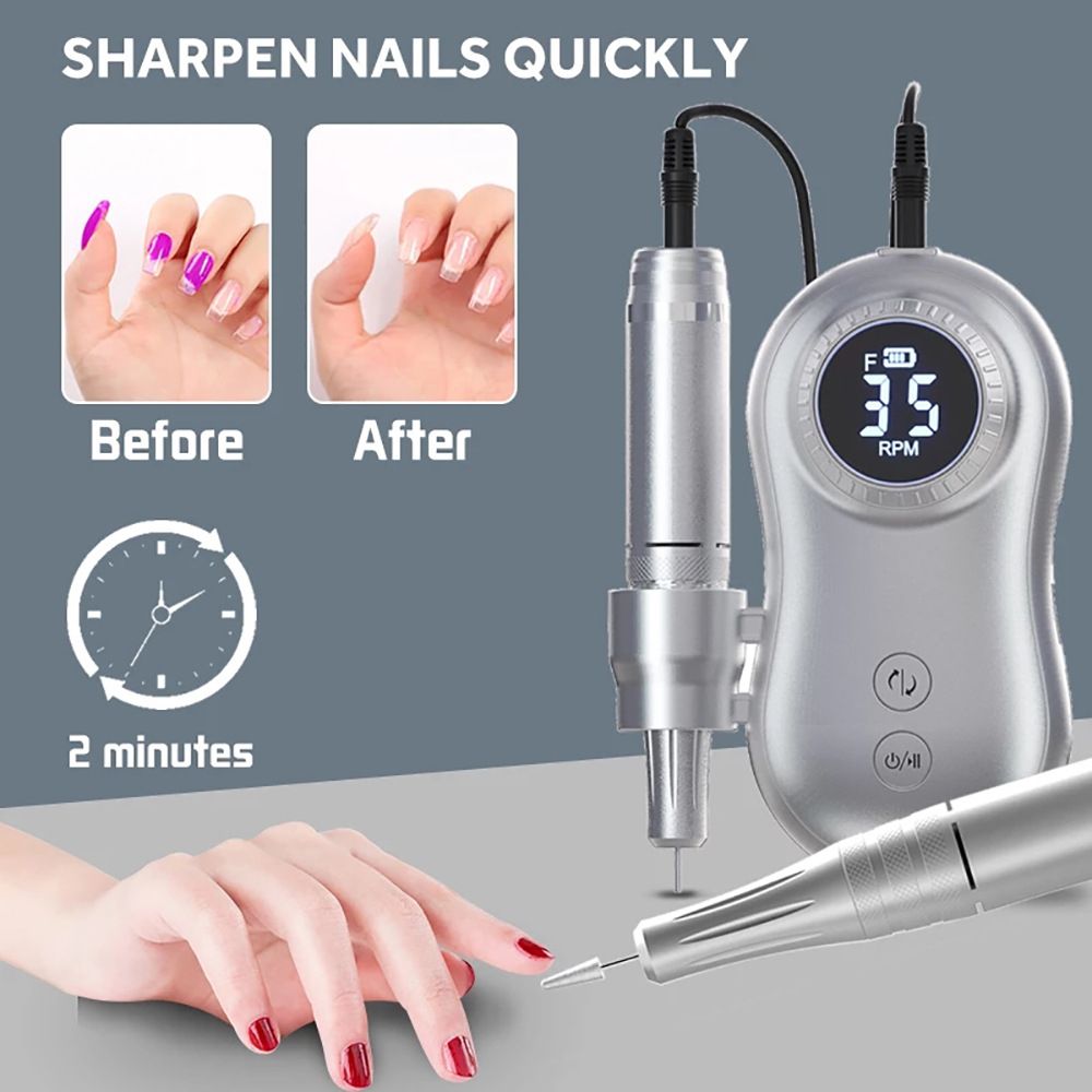 Nail Drill Machine Tools Electric Nail Art Polish Grinding