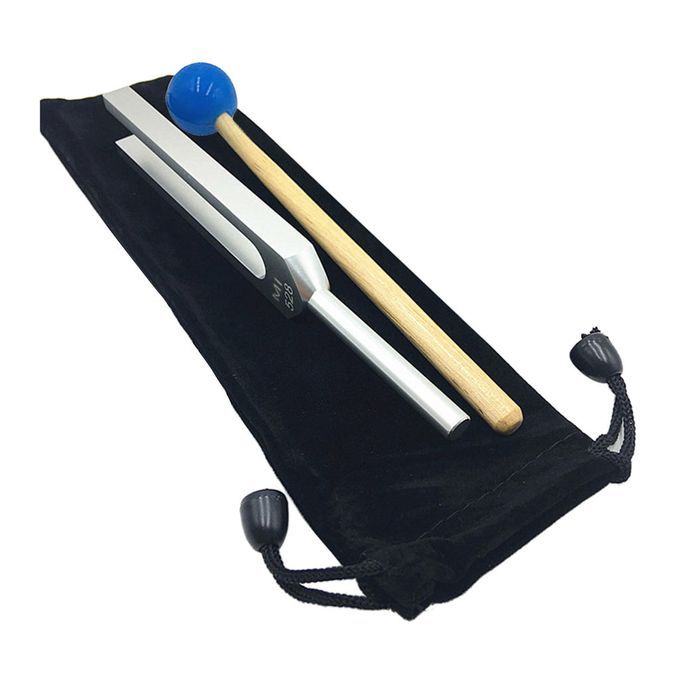 528Hz High Frequency Tuning Fork & Mallet Kit For Meditation